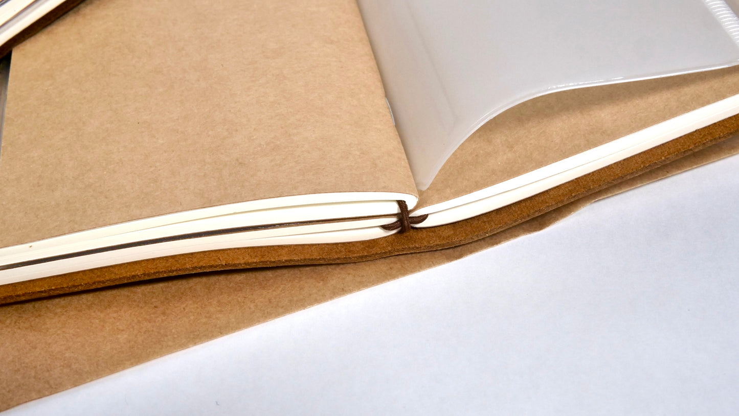 Matters System Leather Pocket Journal